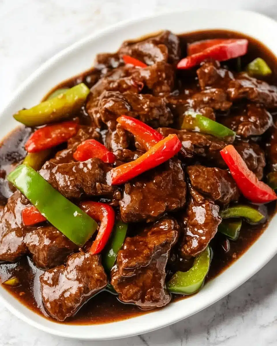 Quick & Easy Black Pepper Beef Recipe