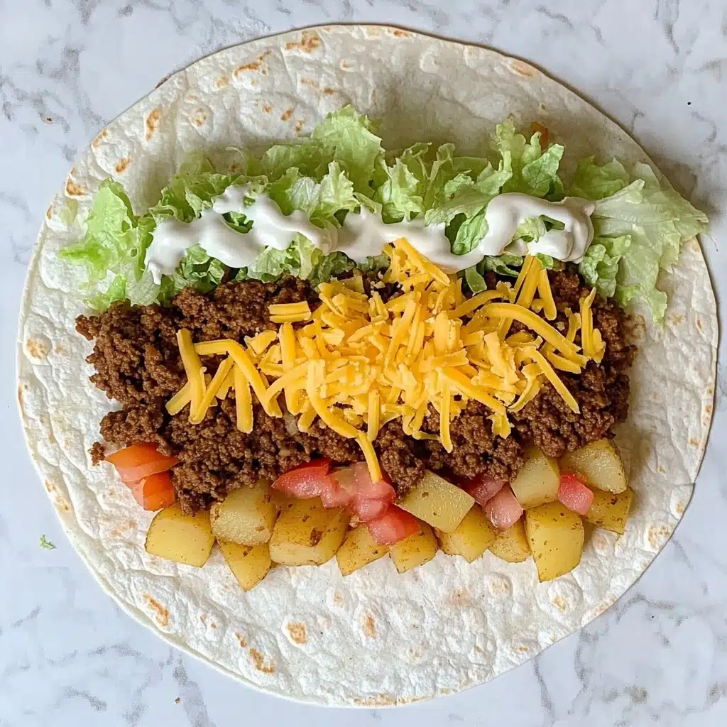 Grilled Beef and Potato Burritos Recipe - Recipe Image