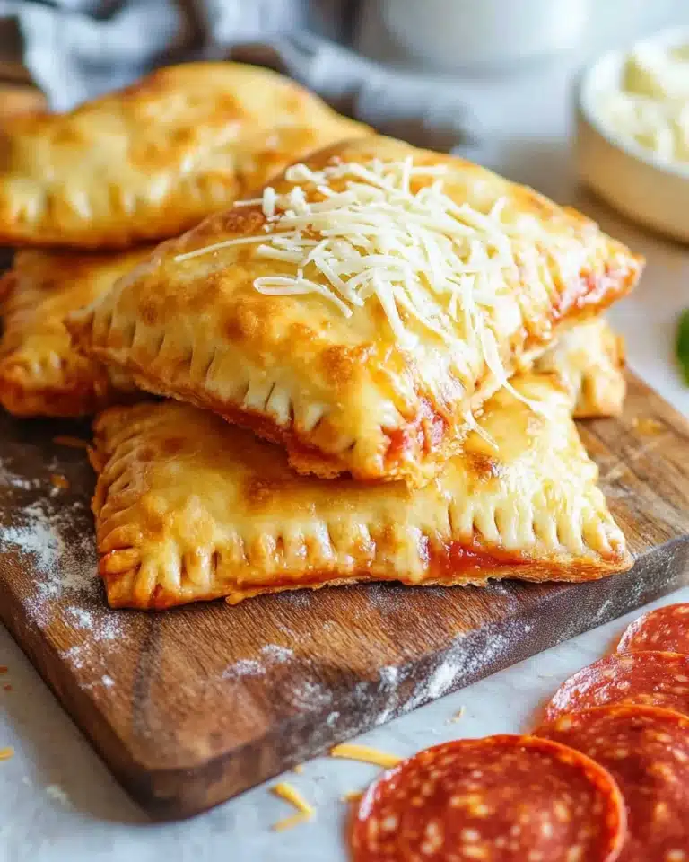 Homemade Pizza Pockets Recipe
