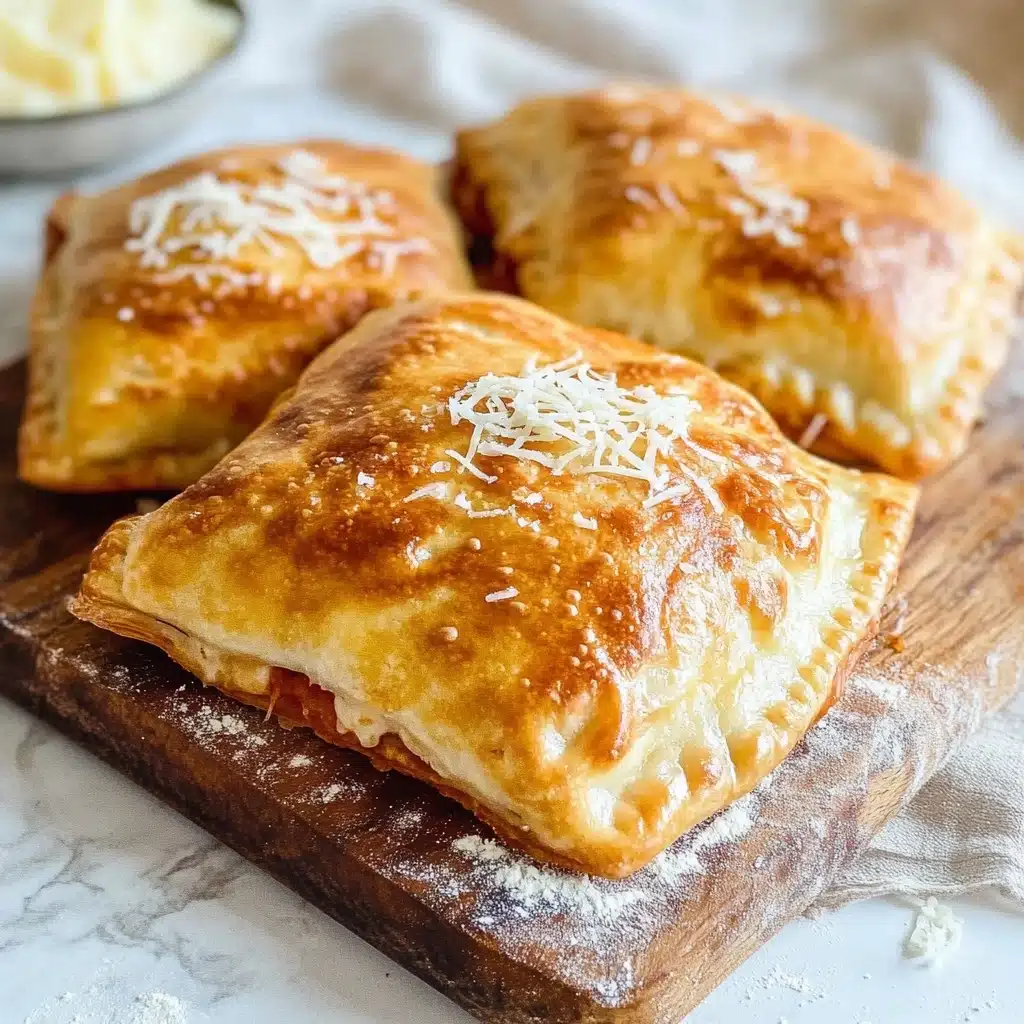 Homemade Pizza Pockets Recipe - Recipe Image