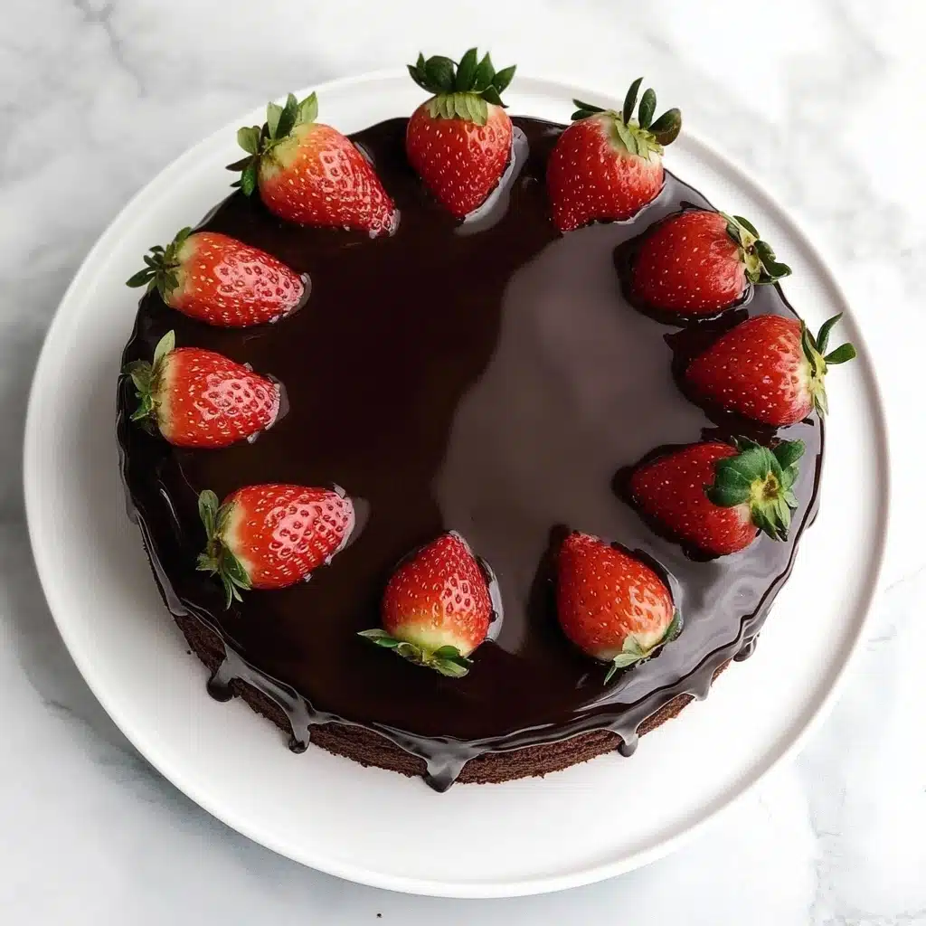 Vegan Flourless Chocolate Cake Recipe - Recipe Image