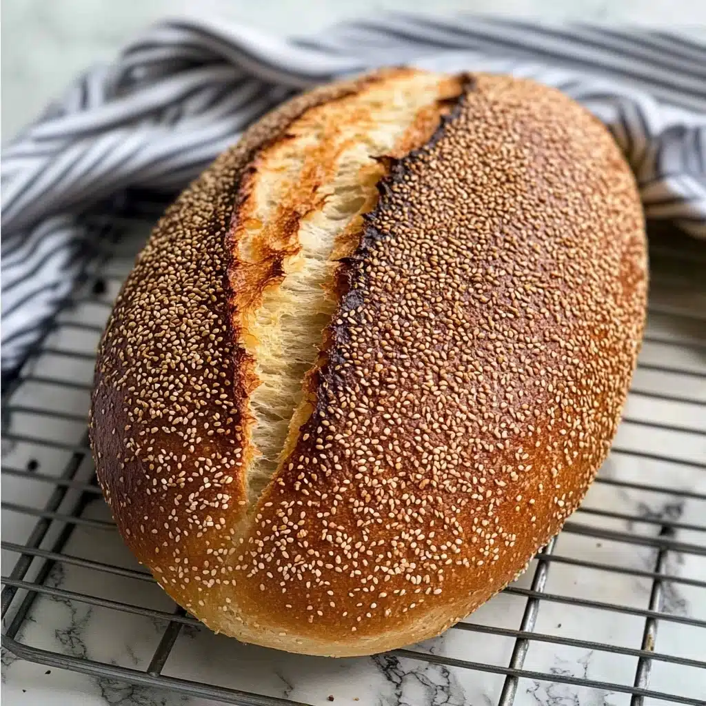 Italian Sesame Seed Bread Recipe - Recipe Image