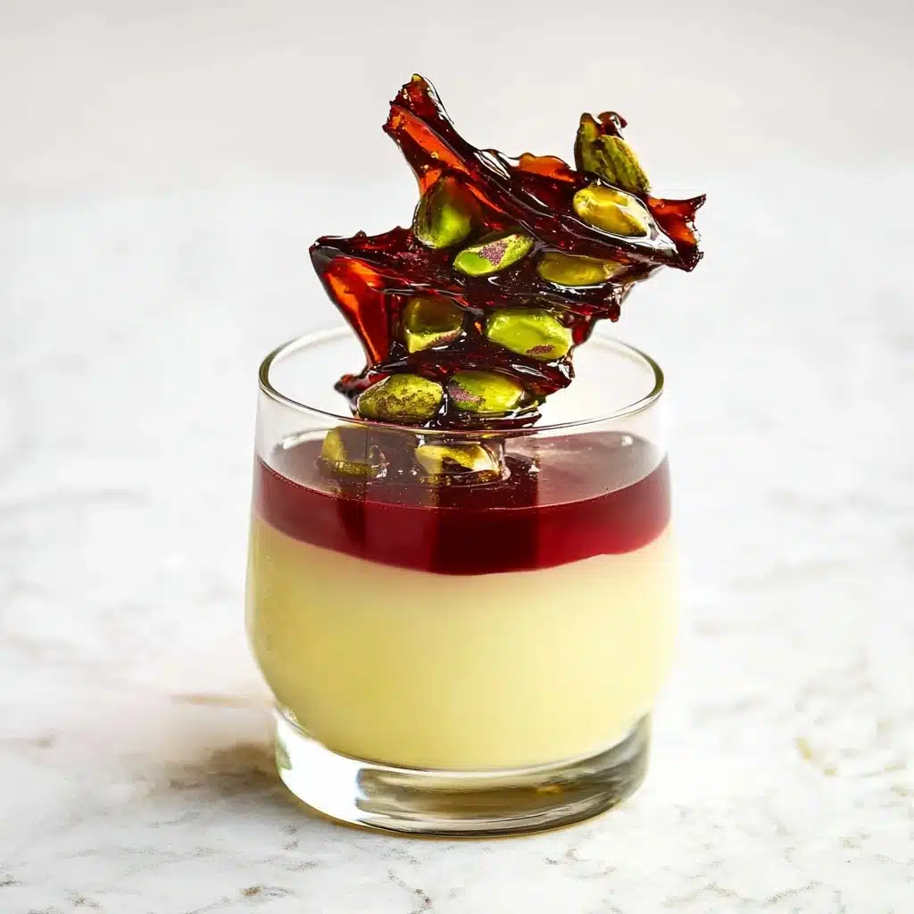 Pistachio Panna Cotta Recipe - Recipe Image