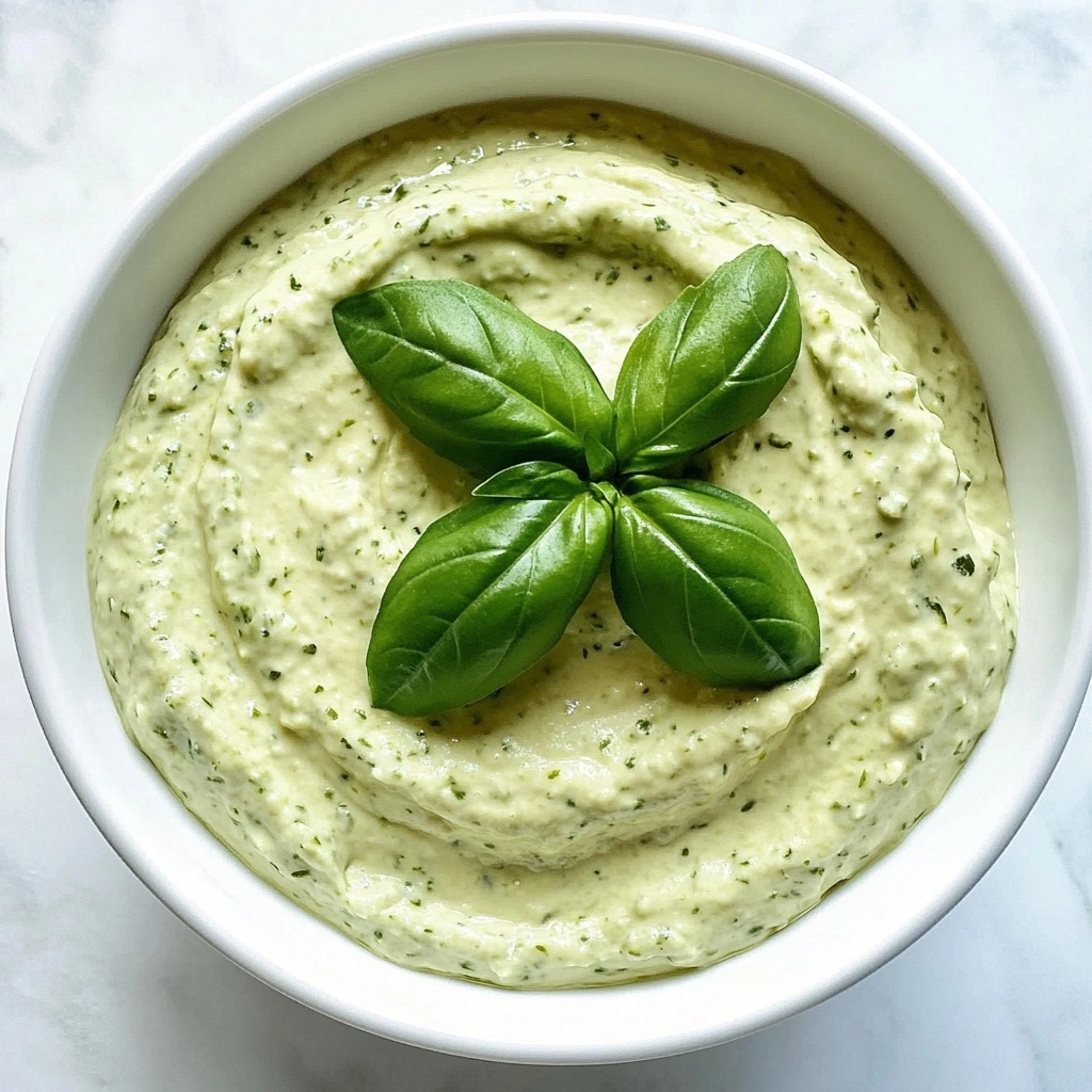 Lemon Basil Hummus Recipe - Recipe Image