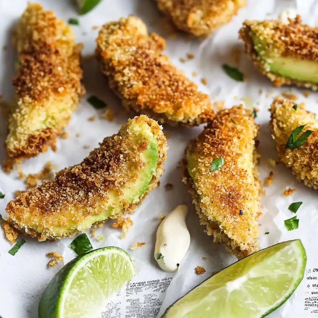 Keto Avocado Fries Recipe - Recipe Image