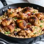 One Pot Caribbean Jerk Chicken & Rice Recipe