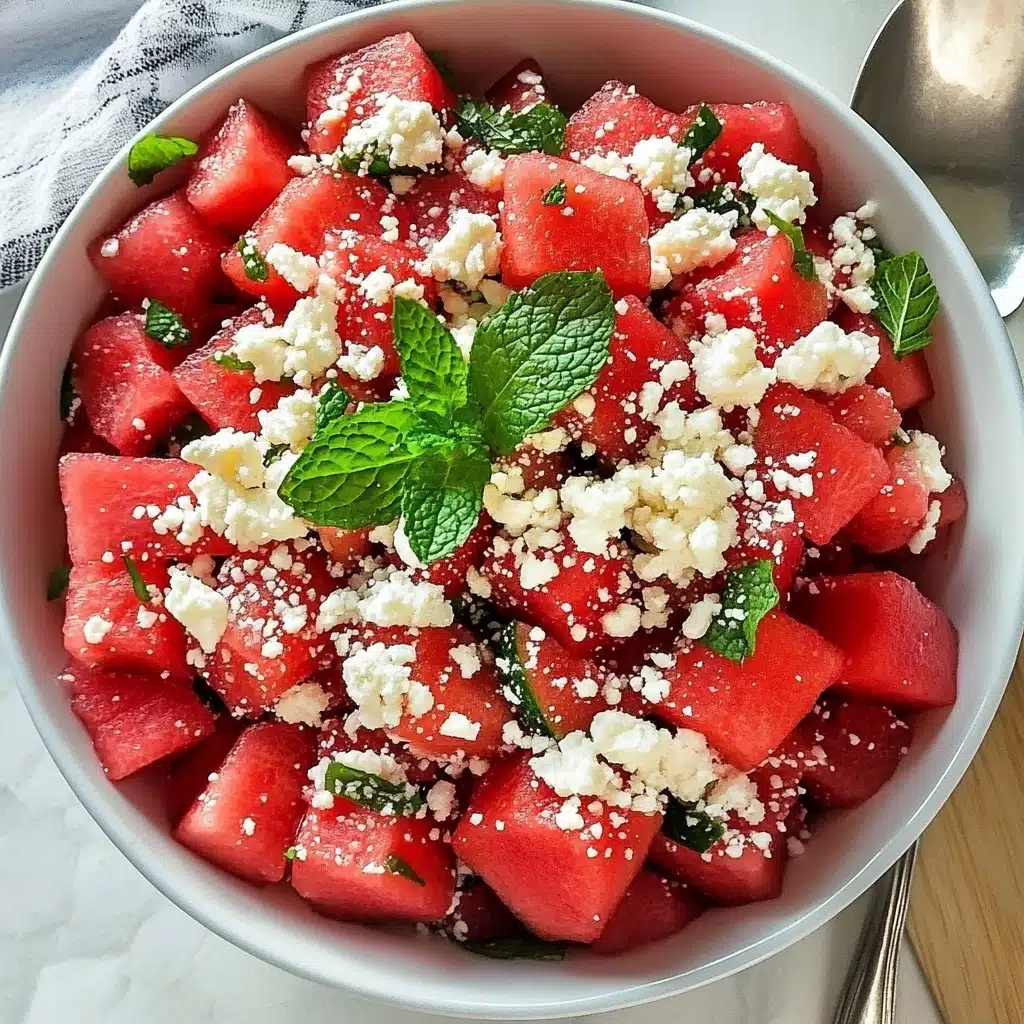 Watermelon Feta Salad Recipe - Recipe Image