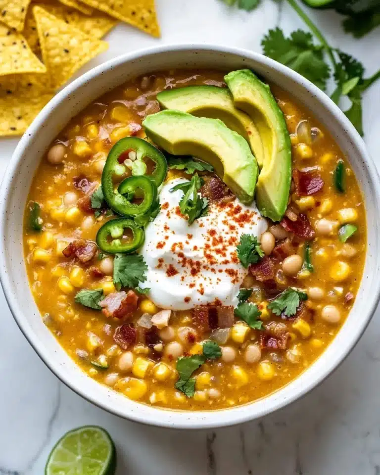 Slow Cooker Mexican Street Corn Chowder Recipe