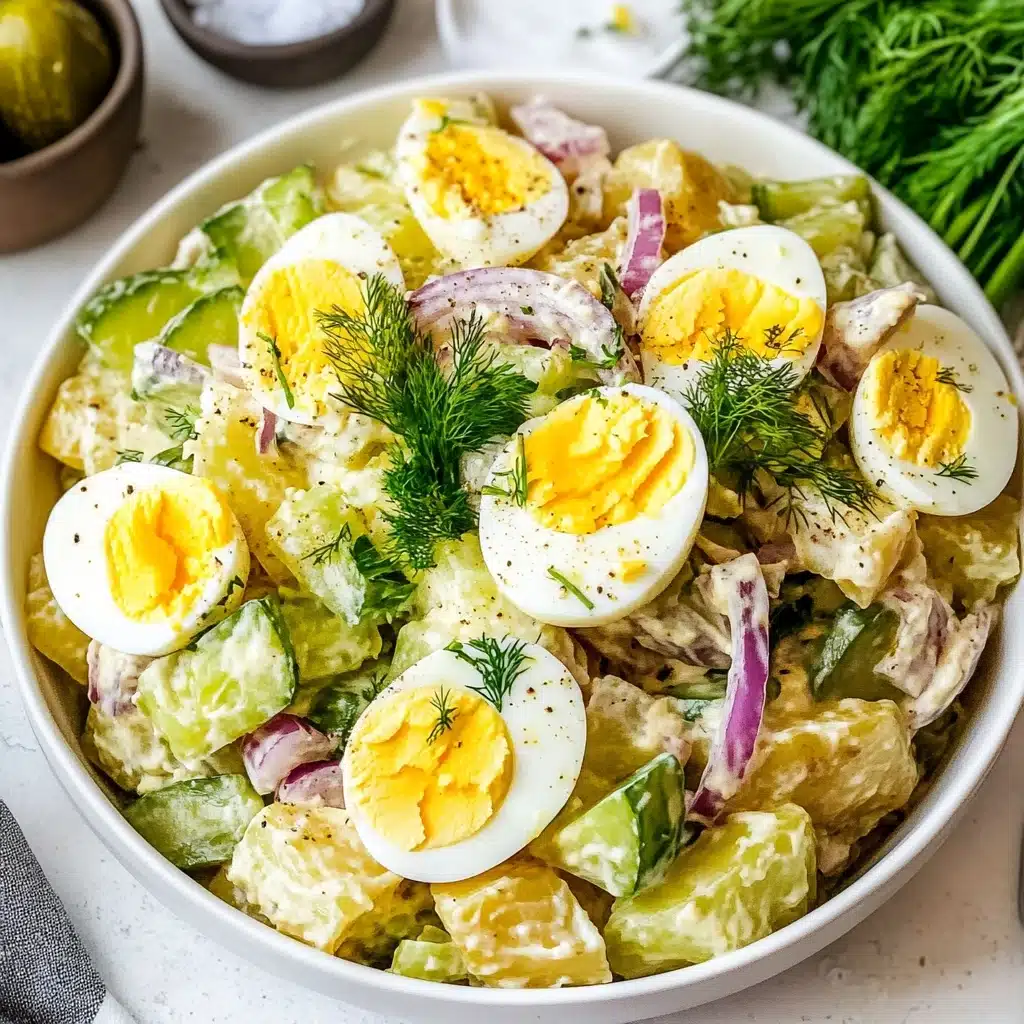 Dill Pickle Potato Salad Recipe - Recipe Image