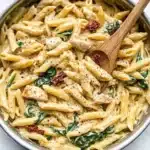 One Pot Creamy Pesto Chicken Pasta Recipe