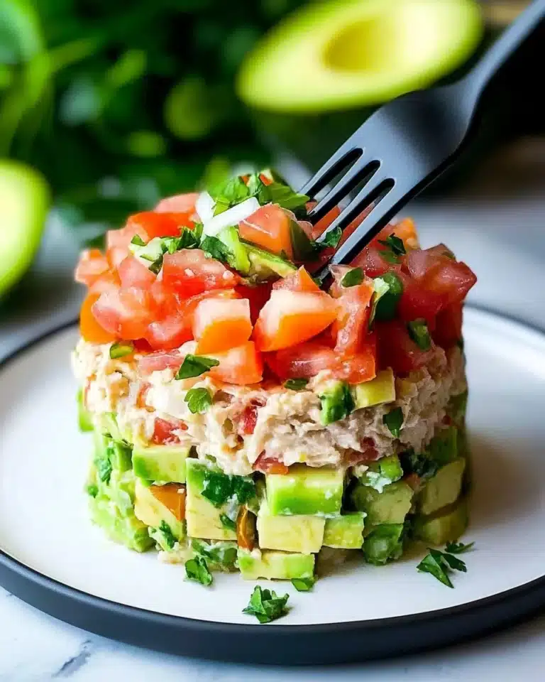 Avocado Tuna Salad Recipe