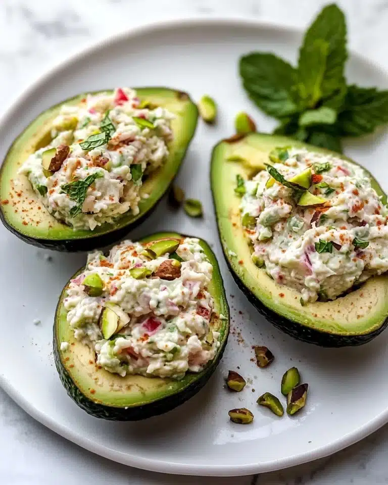 Crab Salad Stuffed Avocados Recipe