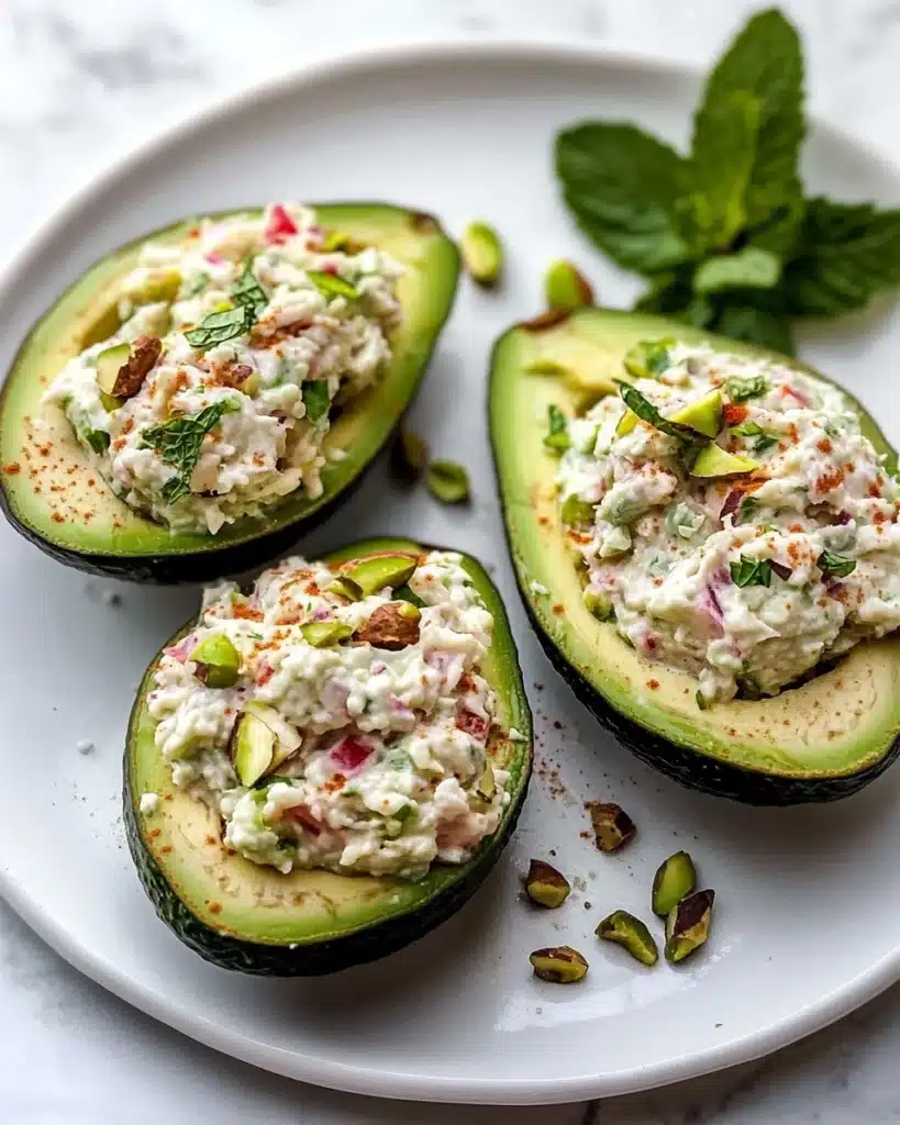 Crab Salad Stuffed Avocados Recipe