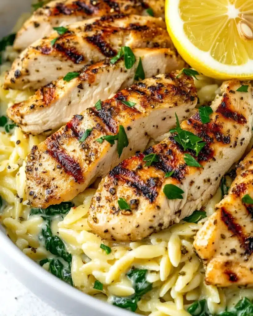 Lemon Chicken Orzo Recipe