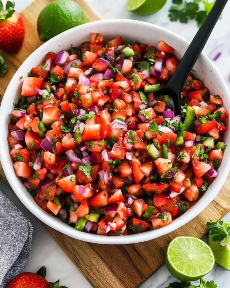 Fresh Strawberry Salsa Recipe