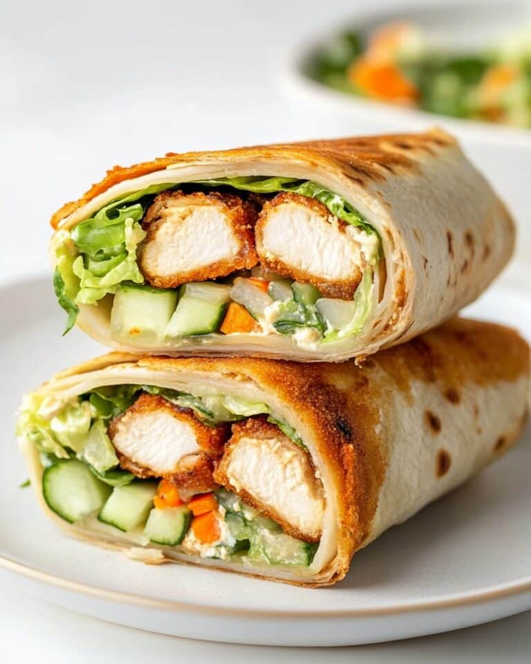 Honey Mustard Chicken Wrap Recipe