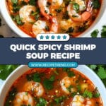 Quick and Spicy Shrimp Soup Recipe