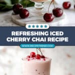 Iced Cherry Chai Recipe