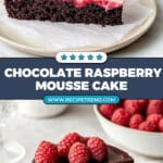Chocolate Raspberry Mousse Cake Recipe