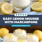 Easy Lemon Mousse Recipe