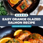 Crispy Orange Glazed Salmon Recipe