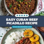 Cuban Beef Picadillo Recipe