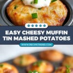 Muffin Tin Mashed Potatoes Recipe