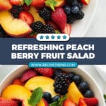 Peach Berry Fruit Salad Recipe