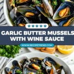 Garlic Butter Mussels Recipe
