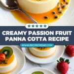 Passion Fruit Panna Cotta Recipe