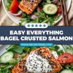 Everything Bagel Crusted Salmon Recipe