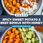 Hot Honey Ground Beef Bowls Recipe