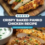 Baked Panko Chicken Recipe