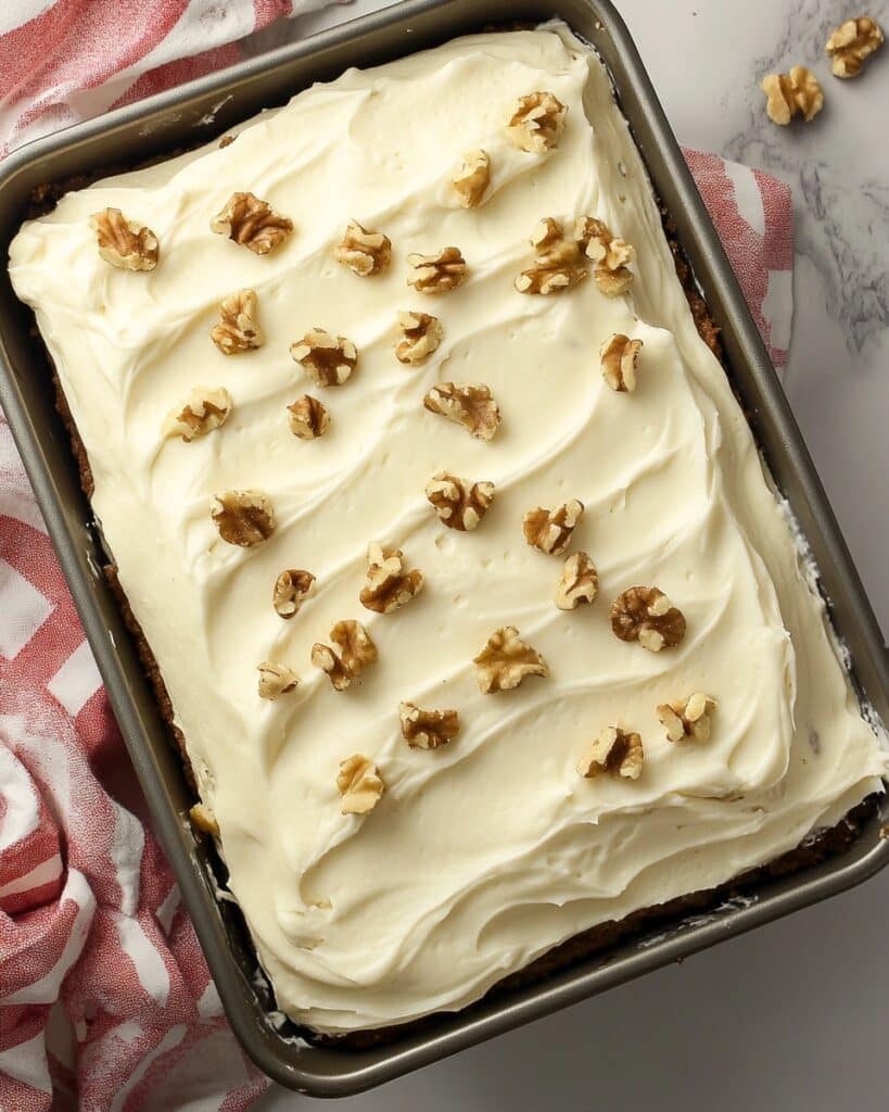 Zucchini Spice Cake With Cream Cheese Frosting Recipe