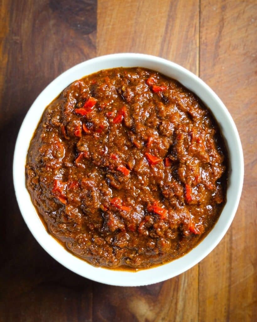 Zacusca: Roasted Eggplant and Red Pepper Spread Recipe