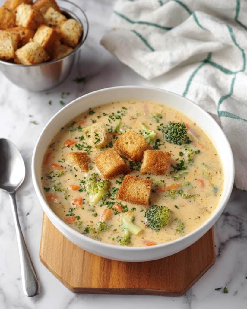 Smoked Gouda Broccoli Soup Recipe