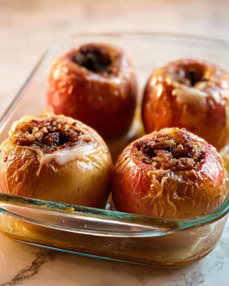 Baked Apples with Cinnamon, Pecans, and Currants Recipe