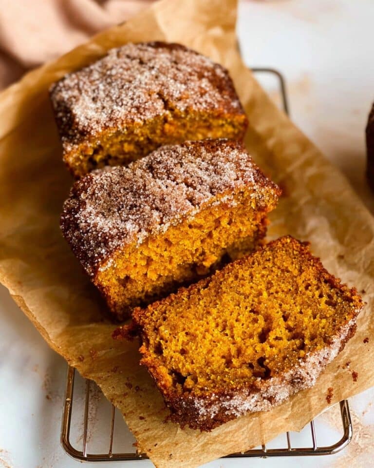 Cinnamon Swirl Pumpkin Bread Mini Loaves Recipe