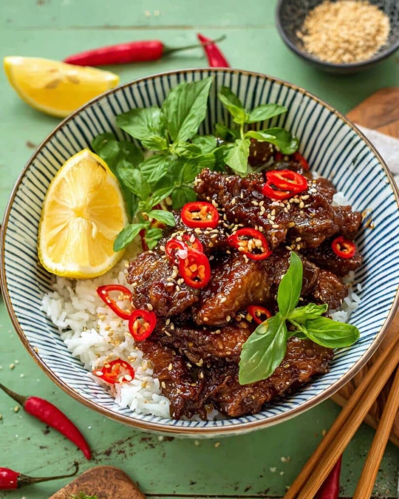 Crispy Chilli Beef Recipe