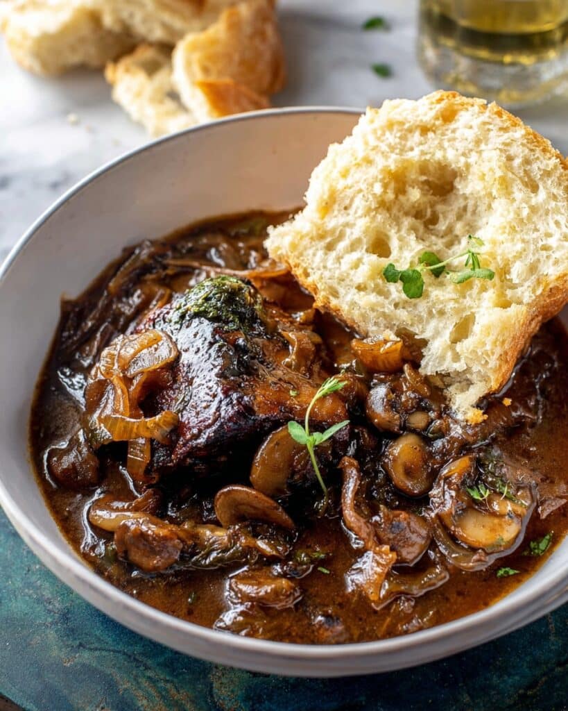 Cider Braised Chicken with Caramelized Onions Recipe