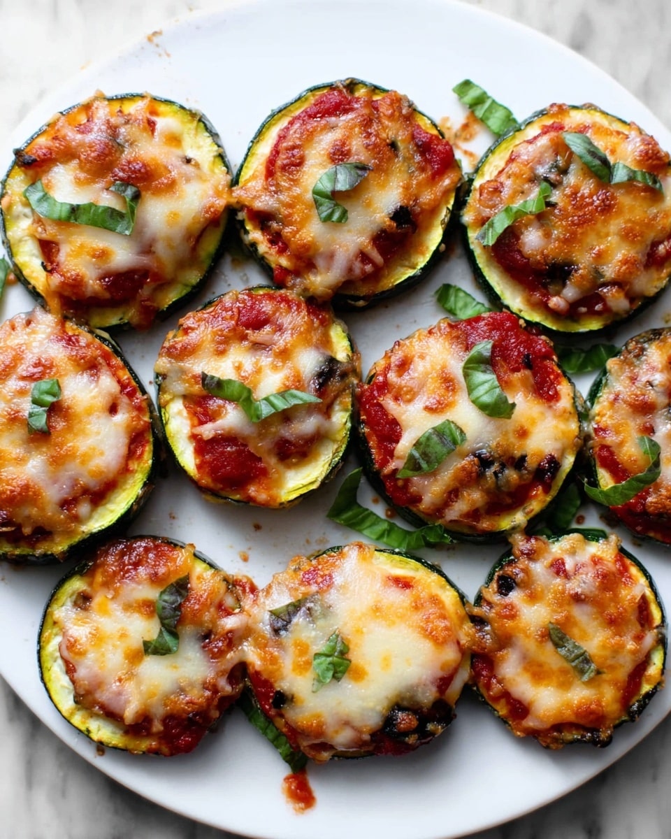 Easy Zucchini Pizza Bites Recipe - Recipe Image