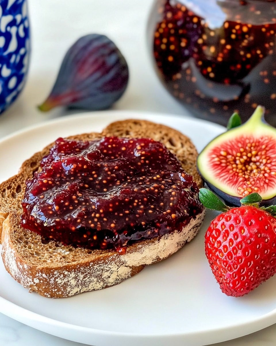 Strawberry Fig Jam Recipe - Recipe Image