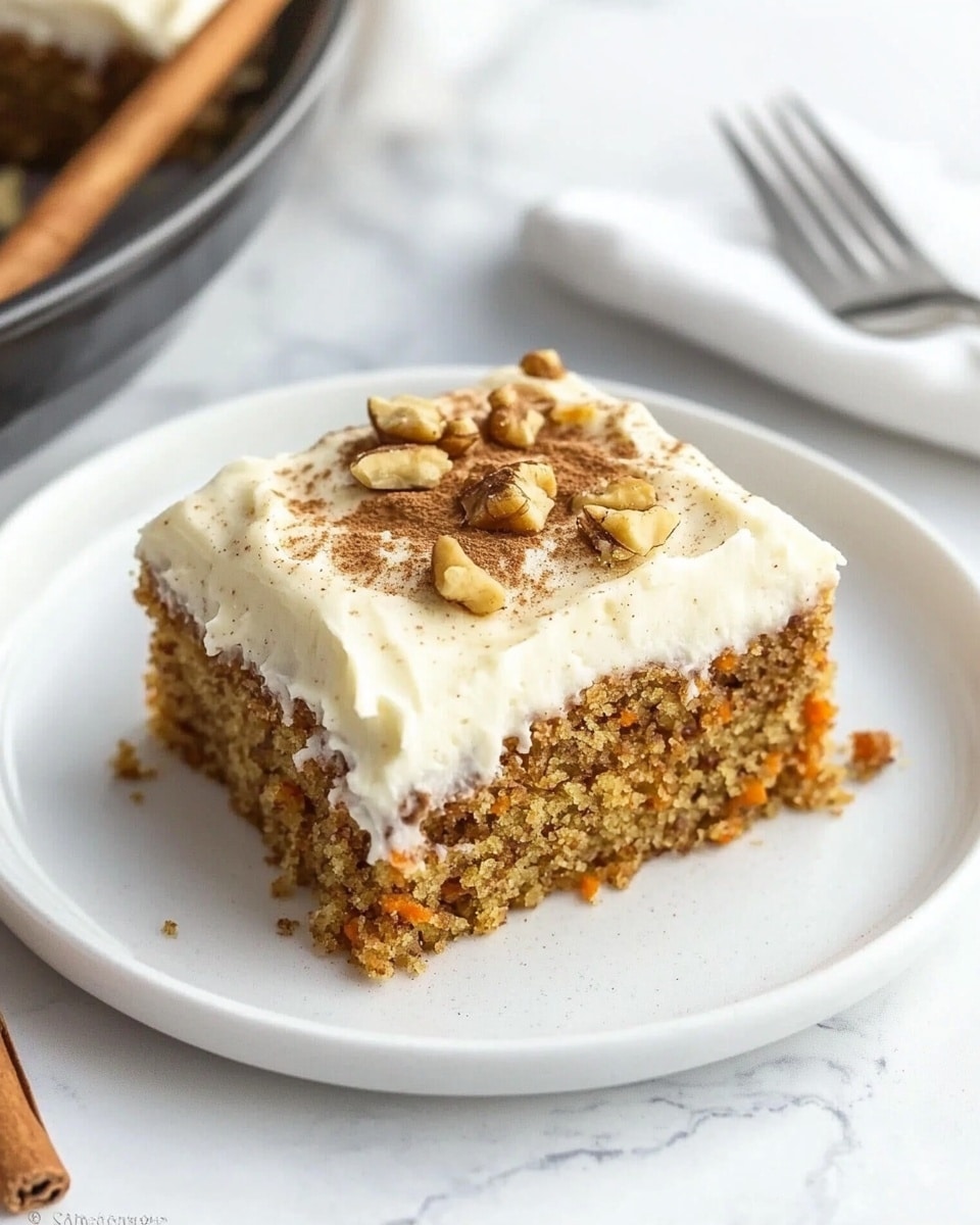 Zucchini Spice Cake With Cream Cheese Frosting Recipe - Recipe Image