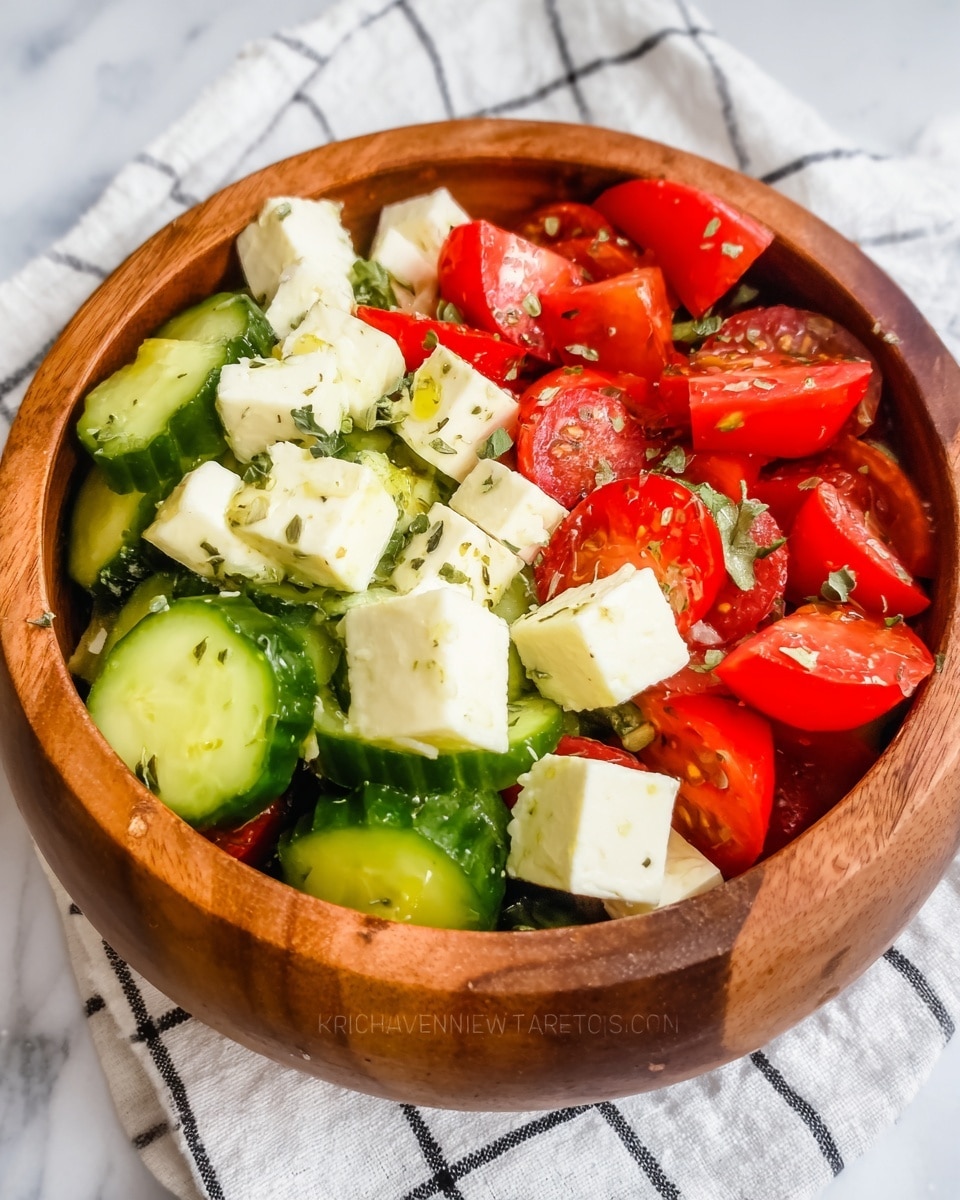 Tomato Cucumber Salad Recipe - Recipe Image