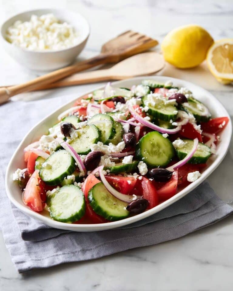 Greek Cucumber Salad Recipe