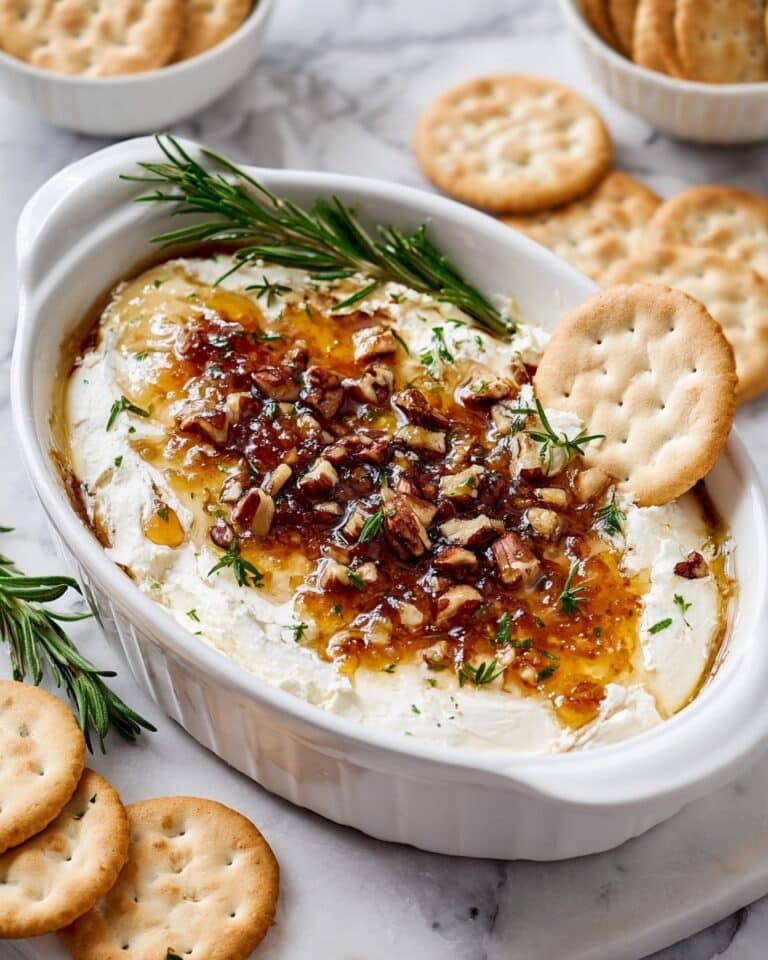 Goat Cheese Appetizer with Fig Jam and Pecans Recipe