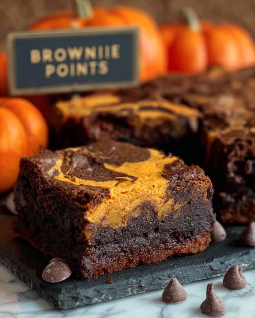 Pumpkin Cheesecake Brownies Recipe