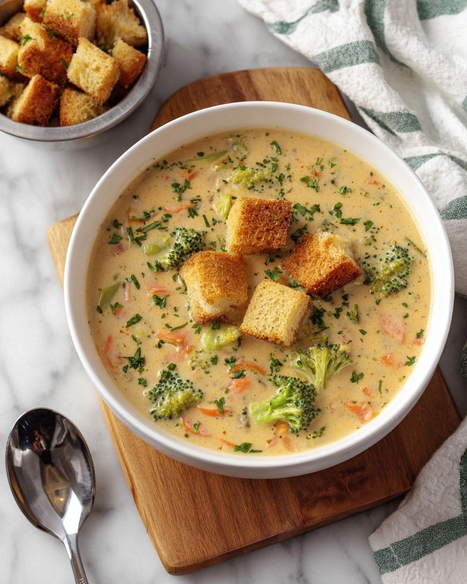 Smoked Gouda Broccoli Soup Recipe - Recipe Image