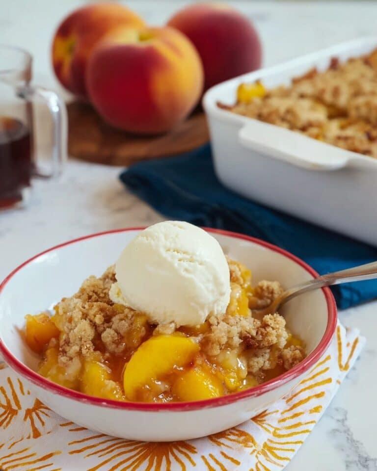 Fresh Southern Peach Cobbler Recipe
