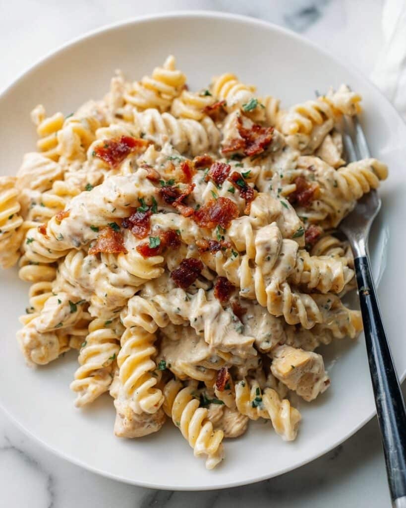 Chicken Bacon Ranch Pasta Recipe